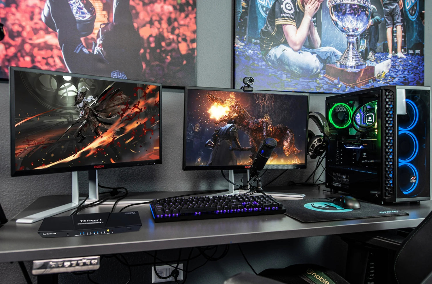 Anwendung von KVM in professionellem Streaming und Gaming - Eine Analyse der Funktionsweise