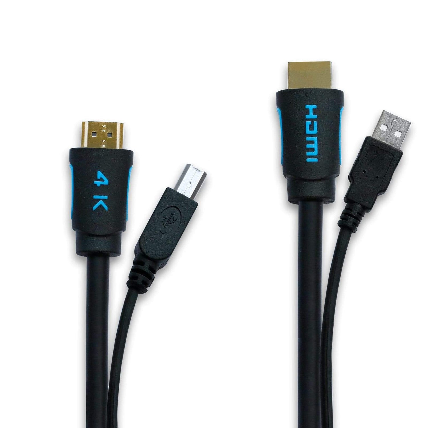 TESmart C1M5HHU001-2XBK TESmart Accessoriess TESmart 1,5 m/3 m/5 m Standard-KVM-Kabel HDMI + USB 2.0-Kabel 710185993348  TESmart USB KVM Kabel USB - A zu USB - B,USB + HDMI Kabel 1.5m/ 5ft *2