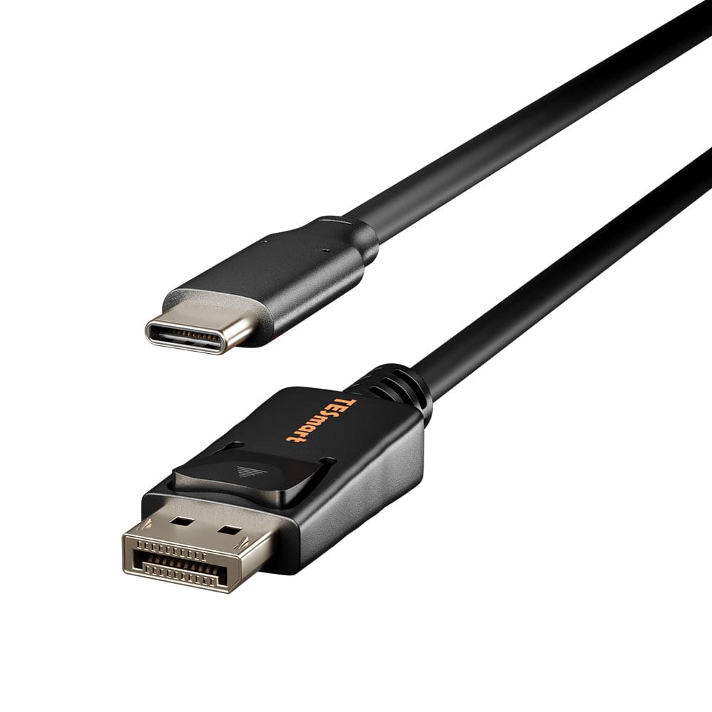 TESmart.DE C2D4K1M5 4K USB-C-zu-DP-Kabel 1,5 m, 4K@60Hz HDR, vergoldet, geflochten, DP-Alt-Modus (USB 3.1 auf DP 1.2) 4K USB-C-auf-DP-Kabel 1,5 m, 4K@60Hz HDR, vergoldet, geflochten, DP-Alt-Modus (USB 3.1 auf DP 1.2)