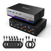 TESmart.DE Dual- & Triple-Monitor-8K60Hz-KVM-Switch für 2 PCs – KVM Gaming Master Serie Dual- & Triple-Monitor-8K60Hz-KVM-Switch für 2 PCs – KVM Gaming Master Serie