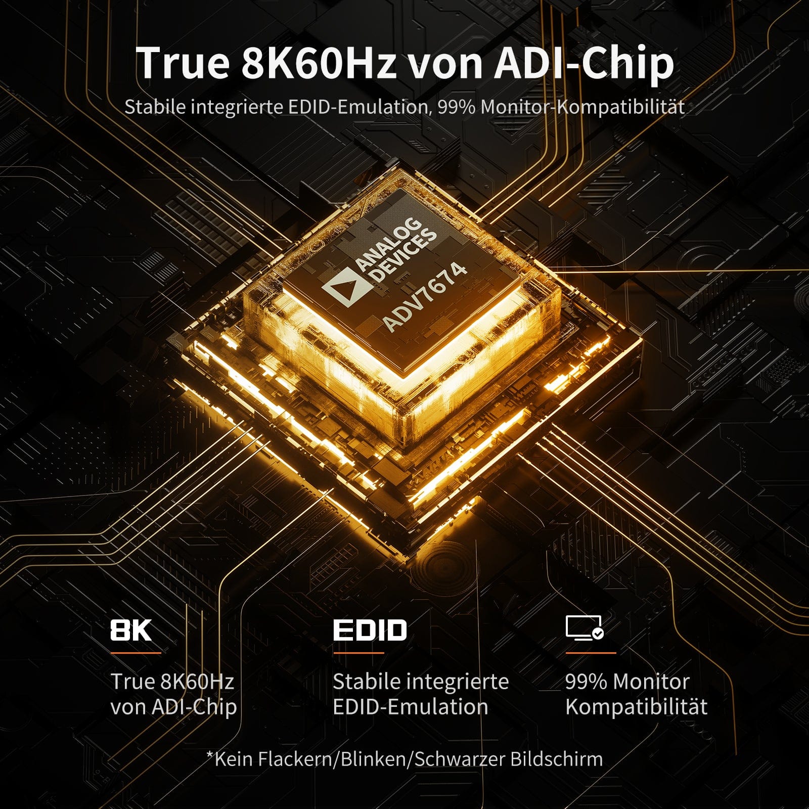 TESmart.DE HKS201-M24-EUBK 8K60Hz HDMI 2.1 2x1 KVM-Switch Pro-Hub für 2 PCs, mit EDID-Emulation, Gigabit-LAN, Dual-Ladefunktion & USB 3.2 Gen 1 10652805091171 Ultra HD 8K60Hz 2×1 HDMI KVM-Switch für 2 PCs, mit EDID-Emulation, Gigabit-LAN, USB 3.2 Gen1 & Schnellladung
