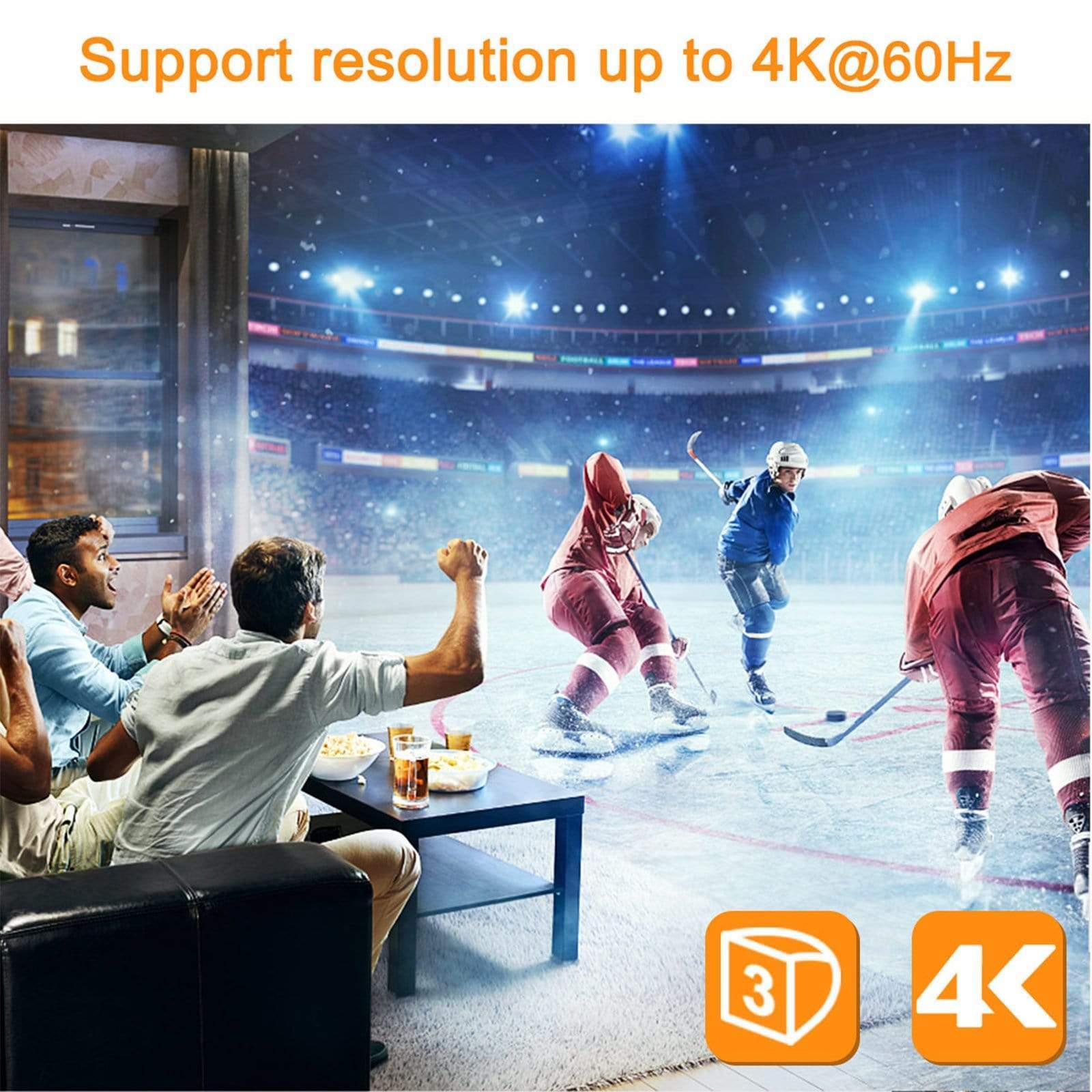 TESmart HDMI Splitter 2x8 HDMI Splitter 4K 60Hz für DVD Player TV Box HDMI Splitter 2 in 8 out Unterstützung 4K 60Hz HDR HDCP 2.2 -TESmart