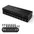 TESmart KVM Switch 8-Port HDMI KVM Switch 4K30Hz mit Unterstützung für RS232/LAN, verbessert für erweiterte Kompatibilität und Stabilität HDMI KVM Switch 8 Port 4K Autoscan, Rackmount, RS232 TESmart