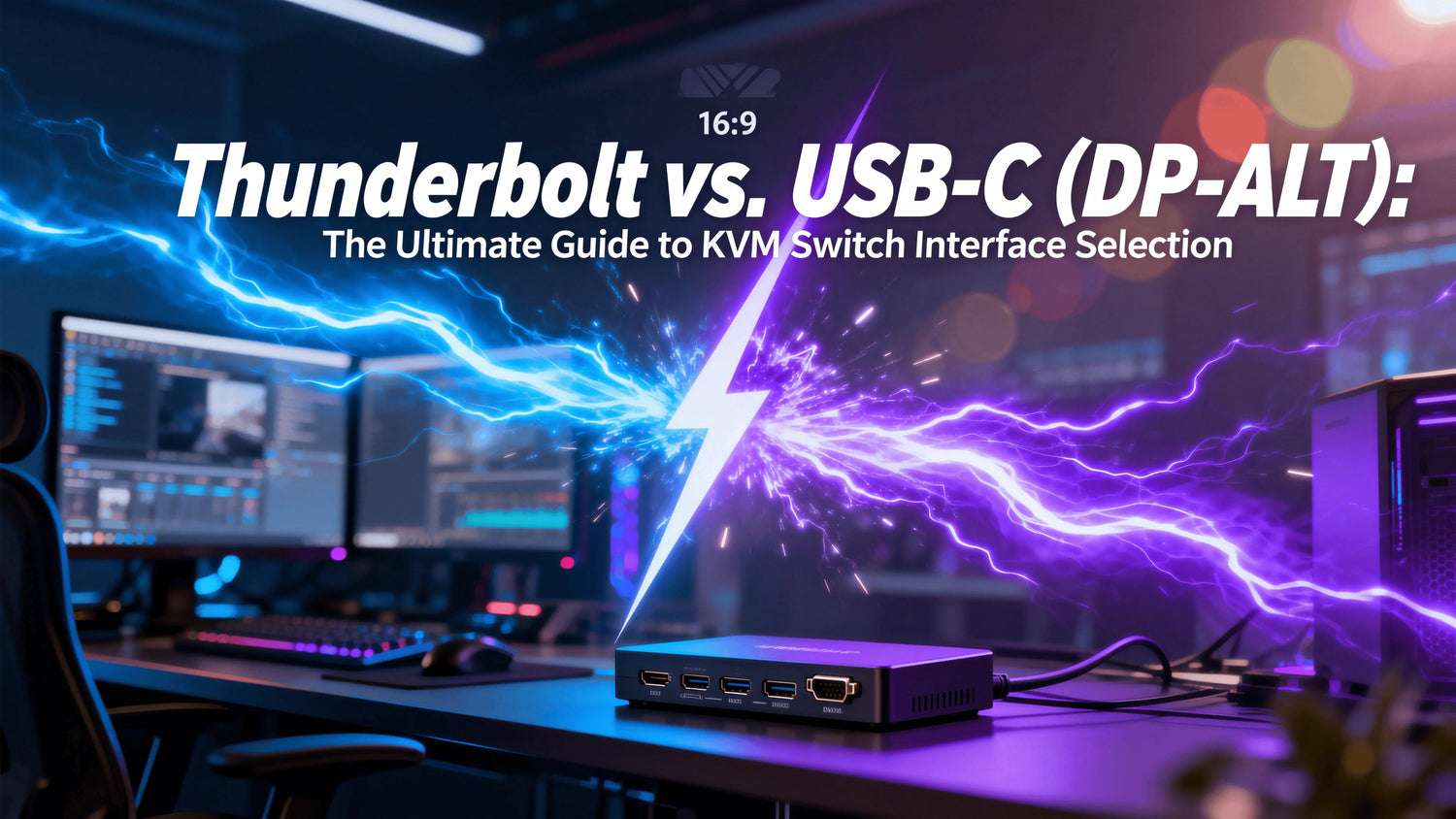 Thunderbolt™ 4 vs. USB-C-KVM: Worauf Mac-Nutzer bei der Auswahl wirklich achten sollten