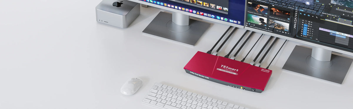 Die perfekte Kombination: Wie KVM-Switches und USB-Hubs die Produktivität am Arbeitsplatz steigern