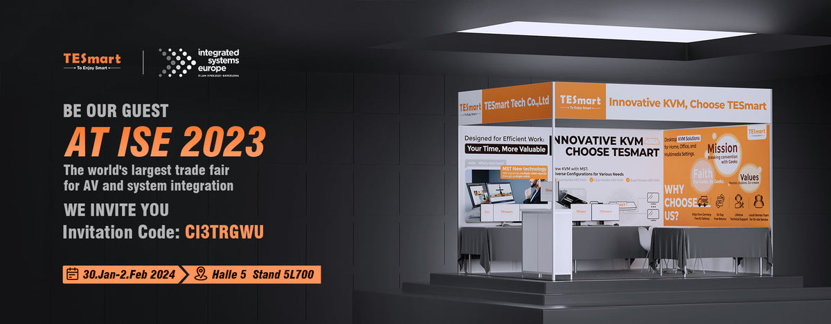 TESmart in Spanien: Führende KVM-Technologie auf der Internationalen Elektronikmesse