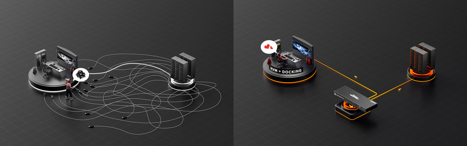 For 8/16 PCs &amp; 1 Monitor