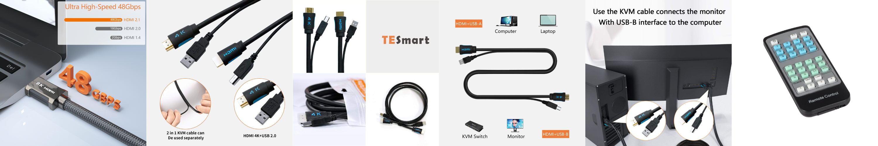 kvm cable hdmi cable