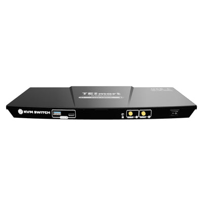 KVM USB-C 2 × 1 | 8K60/4K144, EDID et 60 W