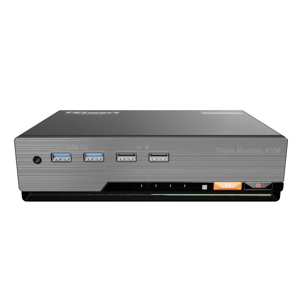 HDMI 2.1 Dual 4K144Hz KVM Switch Gaming Dock för 2 PC och 2 skärmar, med ADI-chip, EDID, VRR, FVA, ALLM och dynamisk HDR