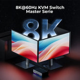TESmart.DE Dual- & Triple-Monitor-8K60Hz-KVM-Switch für 2 PCs – KVM Gaming Master Serie Dual- & Triple-Monitor-8K60Hz-KVM-Switch für 2 PCs – KVM Gaming Master Serie