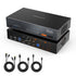 TESmart.DE HDC202-X24-EUBK KVM Switch Dual 4K60Hz Thunderbolt™ 4 KVM-Dock für 1 Laptop & 1 Desktop – EDID, Gaming & Hybrides Home-Office 10652805090792 2-Port Thunderbolt 4 Dual-Monitor KVM-Switch 4K60Hz, EDID & 60W PD | TESmart