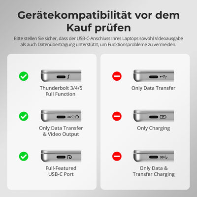 TESmart.DE HDC203-PM24-EUBK NEW Triple 4K60Hz DisplayLink® Hybrid KVM Dockingstation – USB-C mit EDID & 100W PD für 2 PCs (Mac & Desktop) 10652805092246 2-Port Triple 4K60Hz USB-C KVM-Dock mit DisplayLink® – Für Mac | TESmart