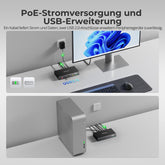 TESmart.DE HKE10SS-E25-EUBK 100M 4K30 HDMI Extender mit PoE & bidirektionaler IR-Übertragung über CAT5e/6-Kabel 10617230232353 100M 4K30 HDMI Extender mit PoE & bidirektionaler IR-Übertragung über CAT5e/6-Kabel