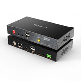 TESmart.DE HKE10SS-E25-EUBK 100M 4K30 HDMI Extender mit PoE & bidirektionaler IR-Übertragung über CAT5e/6-Kabel 10617230232353 100M 4K30 HDMI Extender mit PoE & bidirektionaler IR-Übertragung über CAT5e/6-Kabel