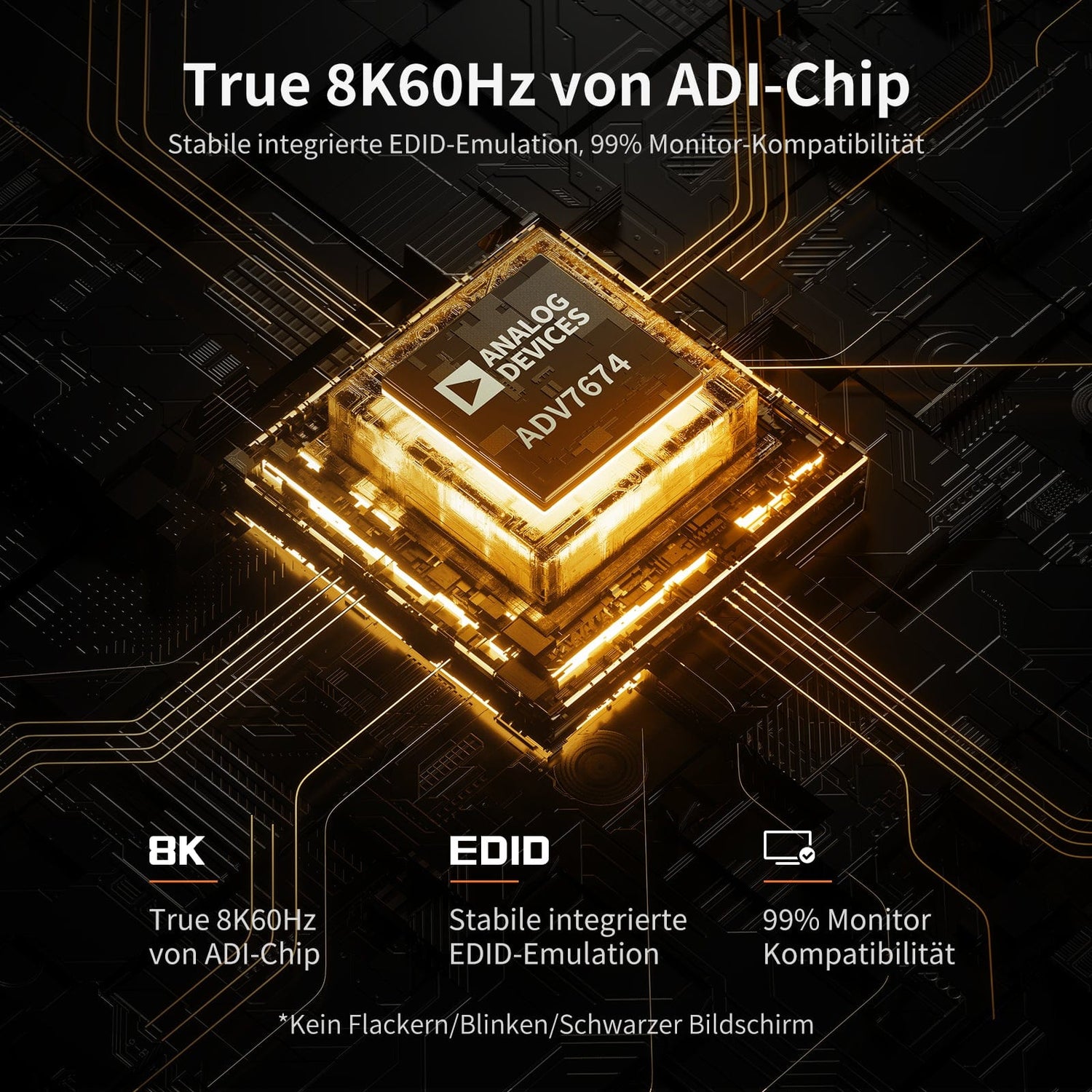 TESmart.DE HKS201-M24-EUBK 8K60Hz HDMI 2.1 2x1 KVM-Switch Pro-Hub für 2 PCs, mit EDID-Emulation, Gigabit-LAN, Dual-Ladefunktion &amp; USB 3.2 Gen 1 10652805091171 Ultra HD 8K60Hz 2×1 HDMI KVM-Switch für 2 PCs, mit EDID-Emulation, Gigabit-LAN, USB 3.2 Gen1 &amp; Schnellladung