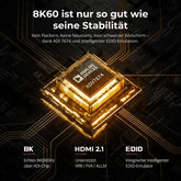 TESmart.DE HKS801-M24-EUBK HDMI KVM Switch HDMI 2.1 8K60Hz 8x1 KVM-Switch für 8 PCs und 1 Monitor, mit ADI-Chip, EDID-Emulator, VRR, FVA, ALLM, 48 Gbps und Dynamic HDR 10652805091980 8K60Hz HDMI 2.1 KVM-Switch für 8 PCs mit EDID & USB 3.2 | TESmart