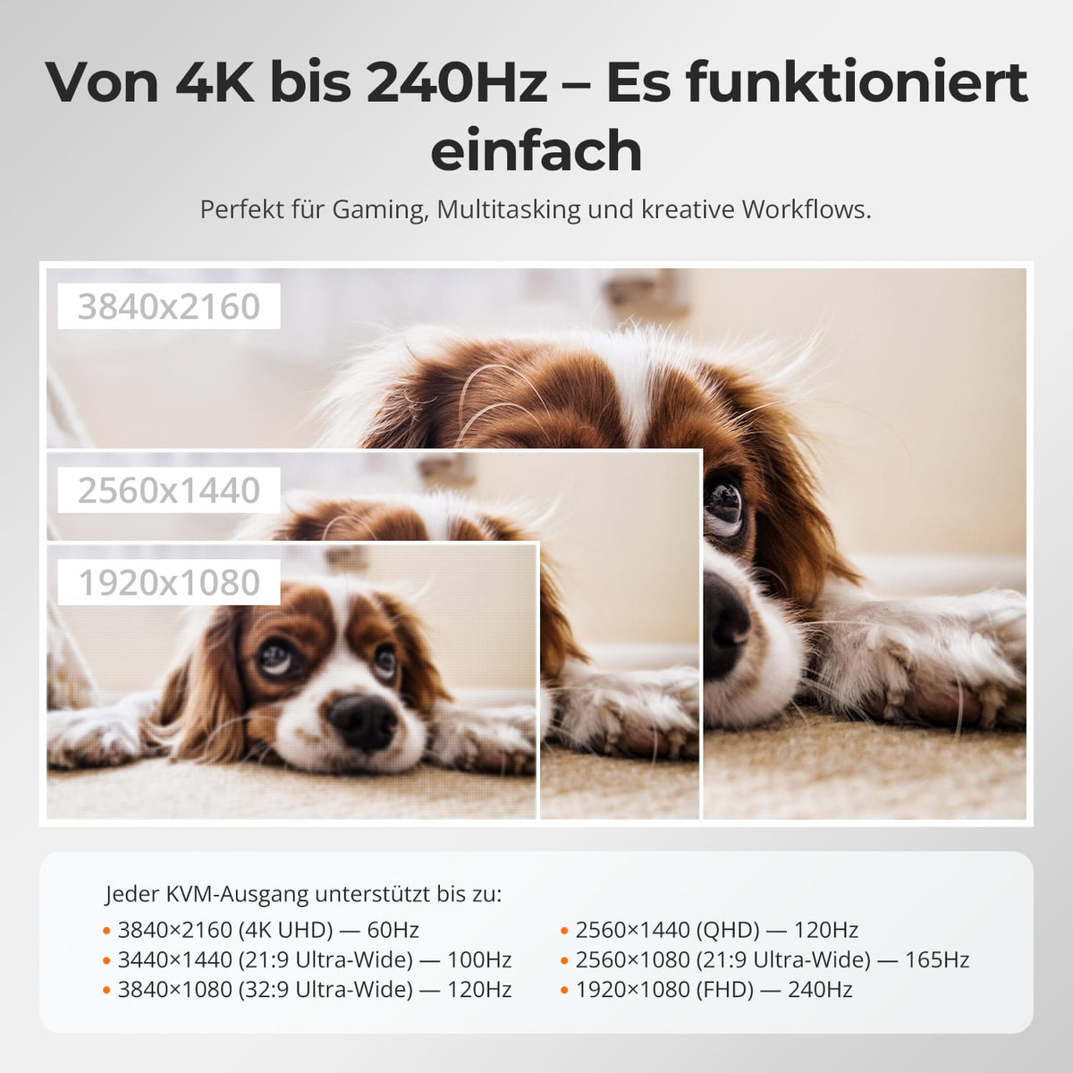 TESmart.DE NEW USB-C KVM 2 Computer 3 Monitore mit DisplayLink – 4K60, 65W PD | TESmart USB-C KVM 2 Computer 3 Monitore mit DisplayLink – 4K60, 65W PD | TESmart