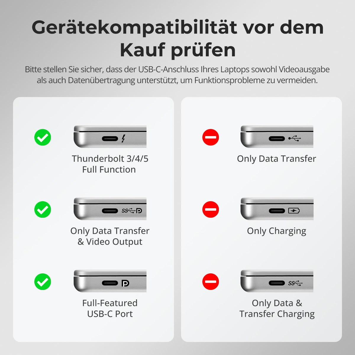 TESmart.DE NEW USB-C KVM 2 Computer 3 Monitore mit DisplayLink – 4K60, 65W PD | TESmart USB-C KVM 2 Computer 3 Monitore mit DisplayLink – 4K60, 65W PD | TESmart