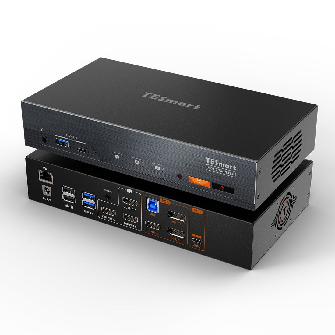 TESmart.DE Next-Gen Triple 4K60Hz Hybrid KVM Next-Gen Triple 4K60Hz Hybrid KVM