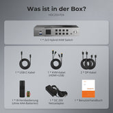 TESmart.DE Next-Gen Triple 4K60Hz Hybrid KVM Next-Gen Triple 4K60Hz Hybrid KVM