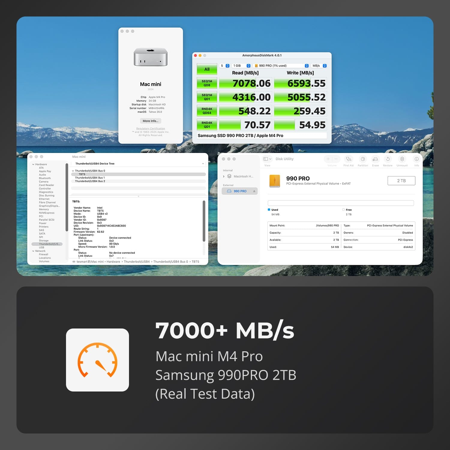 TESmart.DE TBE‑X5 Pro &amp; Max — Dual 80 Gbps PCIe 5.0 SSD‑Gehäuse · Bis zu 7000 MB/s TBE‑X5 Pro &amp; Max — Dual 80 Gbps PCIe 5.0 SSD‑Gehäuse · Bis zu 7000 MB/s