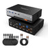 TESmart DKS203-M24-EUBK Drei Monitor KVM Switcher DP 1.4 Triple 8K@60Hz KVM-Switch-Gaming-Dock für 2 PCs und 3 Monitore, mit EDID, G-Sync, FreeSync 10652805090655 DP 1.4 KVM-Switch für 3 Monitore 8K@60Hz mit USB 3.0 Hub | TESmart EU Plug
