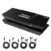 TESmart Dual Monitor KVM Switch 2 Port Dual Monitor KVM Switch HDMI 4K60Hz mit USB Hub Dual-Monitor KVM Switch – 2-Port HDMI, 4K60Hz, EDID | TESmart