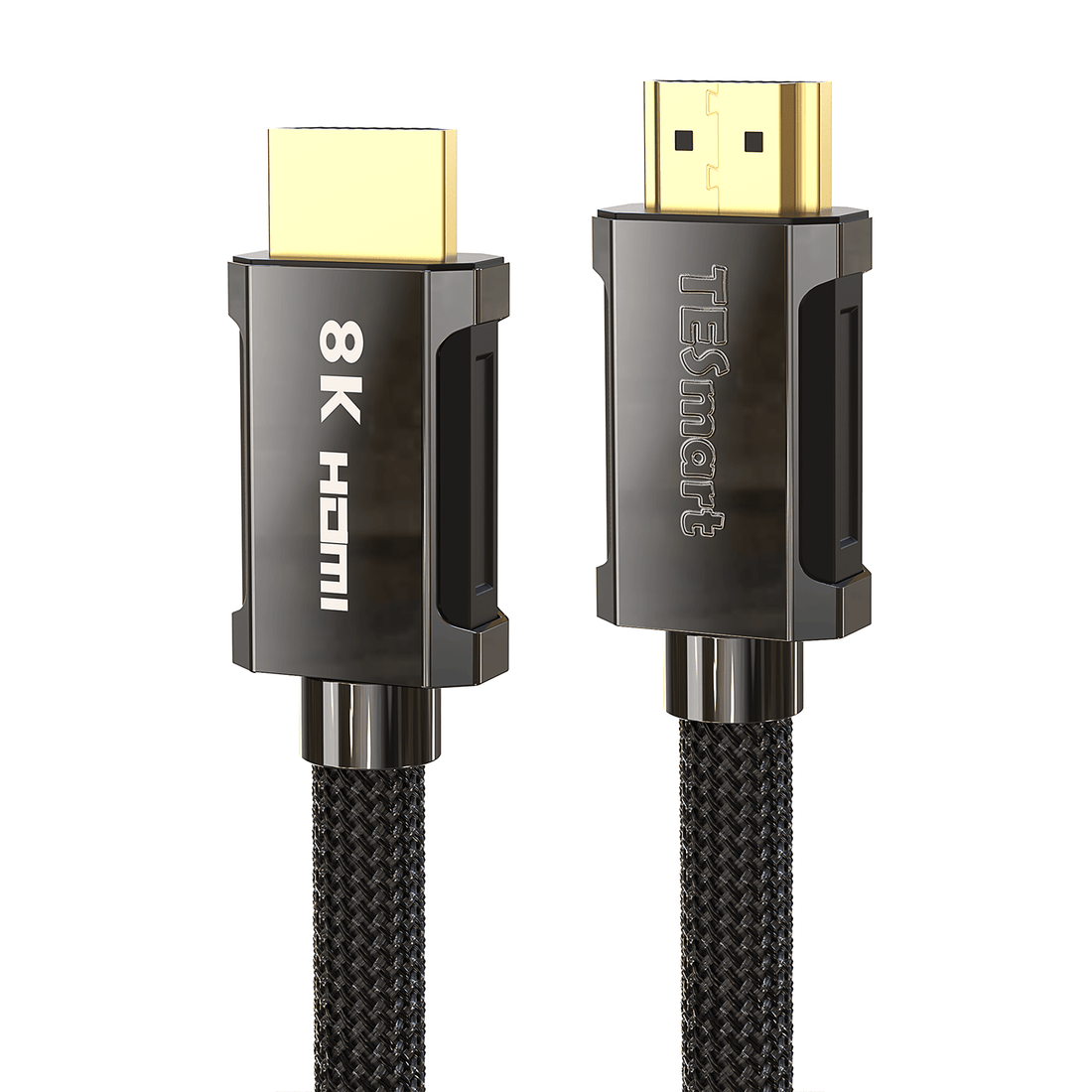 TESmart HD8K200 TESmart Accessoriess TESmart 8K@60Hz HDMI 2.1 Kabel, 48Gbps, 4K@120Hz / 2K@240Hz 710185993348 HDMI 2.1 8K Kabel Unterstüzung y HDR, Dolby Vision, 3D, ARC -TESmart 2.0m/ 6.5ft *1