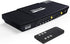 TESmart HSW401-E23-EUBK HDMI Switch 4 Port HDMI Umschalter 4K60Hz mit S/PDIF & L/R 4 Port HDMI Umschalter 4K 60Hz mit Audio Ausgang, Fernbedienung-TESmart EU Plug / Black