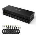 Commutateur KVM HDMI 8 Ports TESmart - 4K@30Hz Pour 8 PC 1 écran, Avec EDID, Télécommande IR, RS232 - 4